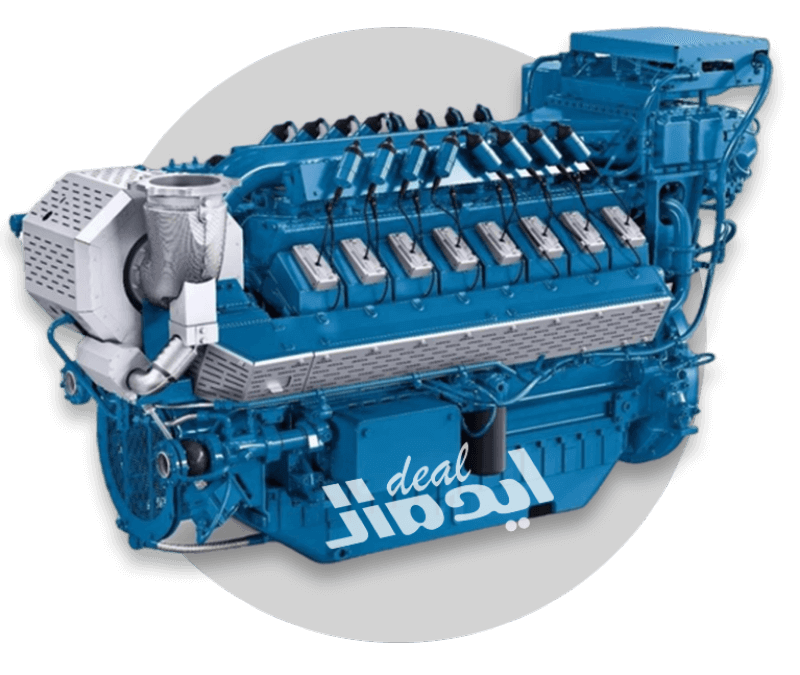 یک ژنراتور گازی ام وی ام قدرتمند که قادر به تولید برق قابل اعتماد و کارآمد است