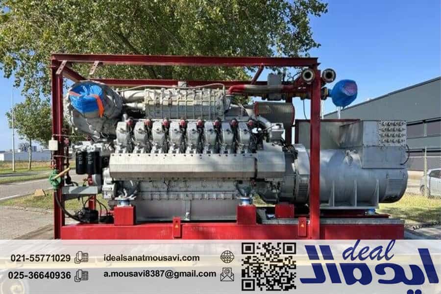عکس شاخص سرویس دورهای ژنراتور گازی ام تی یو