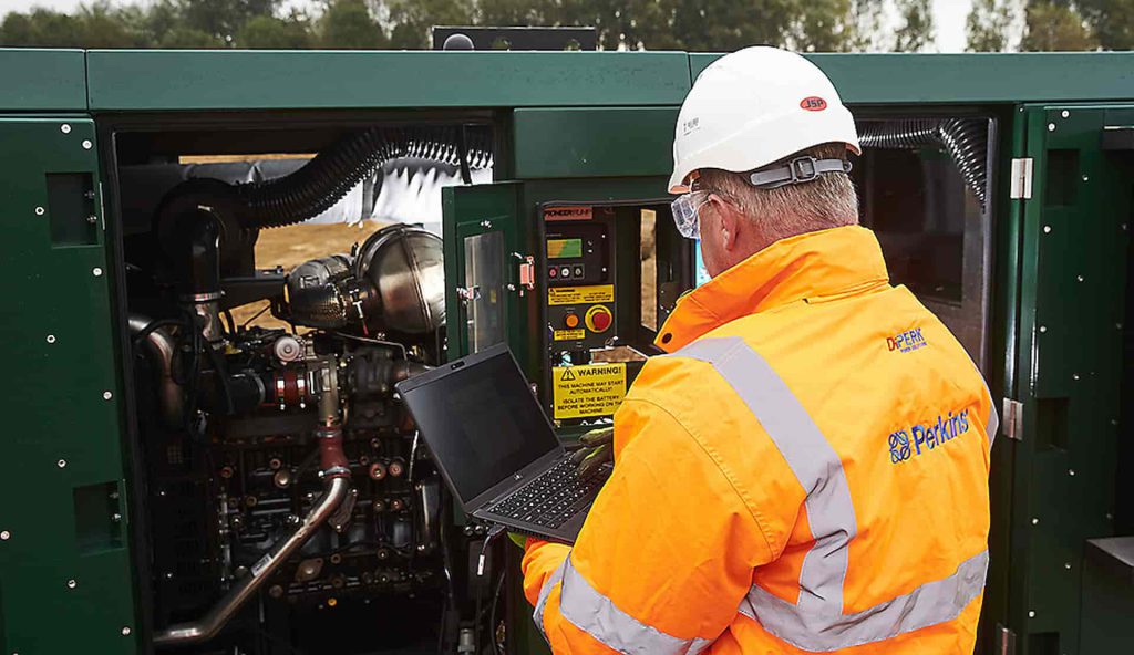 تعمیر ژنراتور گازی پرکینز