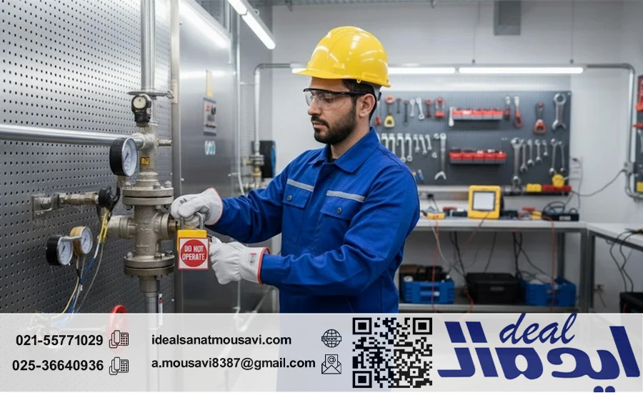 استانداردهای ایمنی (HSE) در کارگاههای تعمیرات هنگام سرویس ژنراتورهای گازسوز.