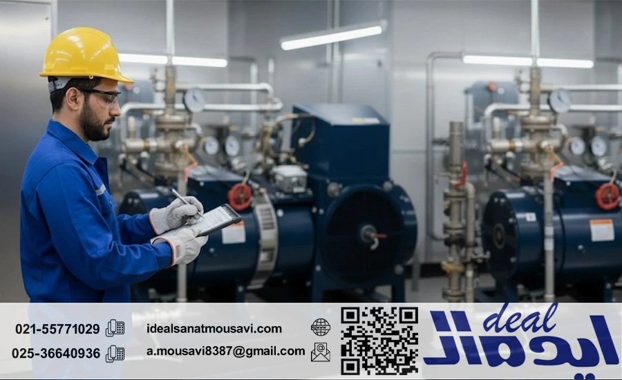 استانداردهای ایمنی (HSE) در کارگاههای تعمیرات هنگام سرویس ژنراتورهای گازسوز.