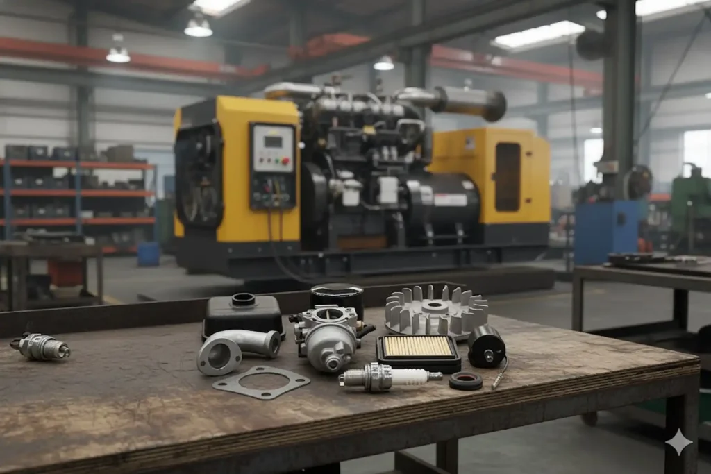 ارزیابی عمر مفید قطعات یدکی در ژنراتورهای گازسوز صنعتی