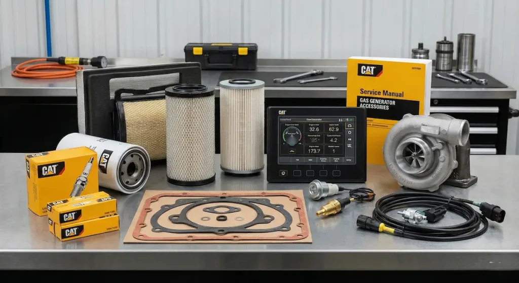 علائم خرابی شمع در موتورهای گازسوز کاترپیلار و زمان طلایی تعویض آن‌ها.